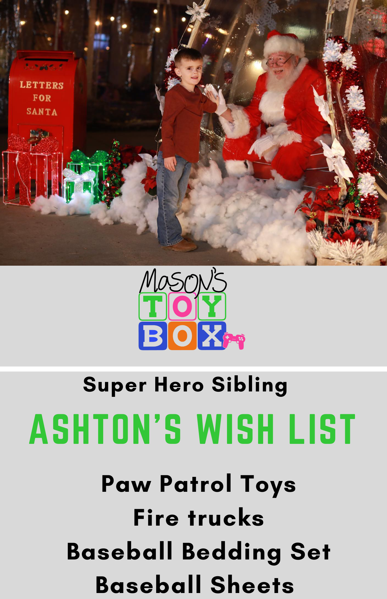 Ashton Fleenor's wish